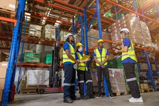 warehouse Tier Heigh pallet counting training